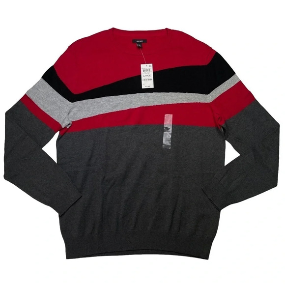 Alfani Other - Alfani Novelty Table Jester Red Classic Fit Crewneck Mens Sweater Size Large